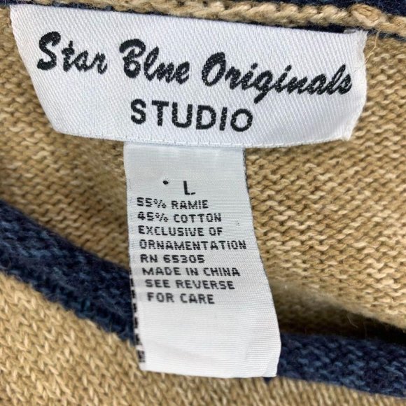 Star Blue Originals Christmas Sweater Embellished - Picture 10 of 10